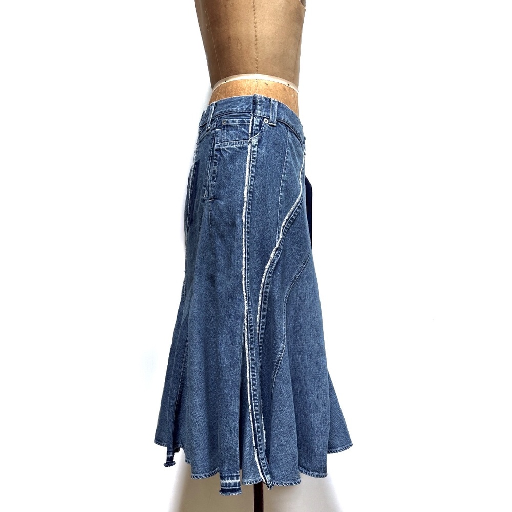 Sacai Denim Mermaid Skirt size L - Picture 9 of 12